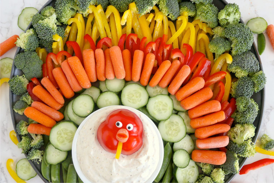 turkey vegetable tray